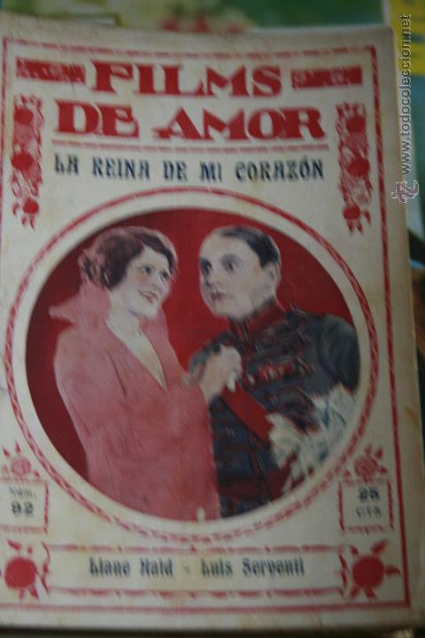 Cin&eacute;ma: NOVELA CINEMATOGRAFICA, FILMS DE AMOR, LA REINA DE MI CORAZON, N&ordm; 92 CINE , ORIGINAL, LIANE HAID