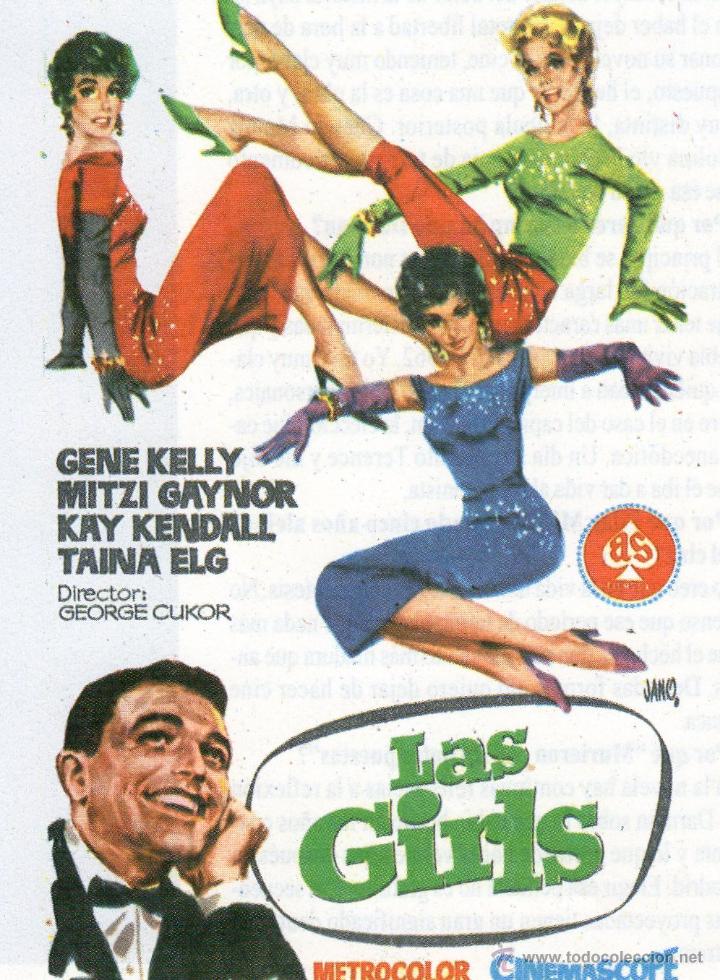 Kino: las girls kay kendall gene kelly mitzi gaynor