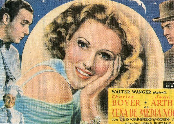 Kino: charles boyer jean arthur cena de medianoche