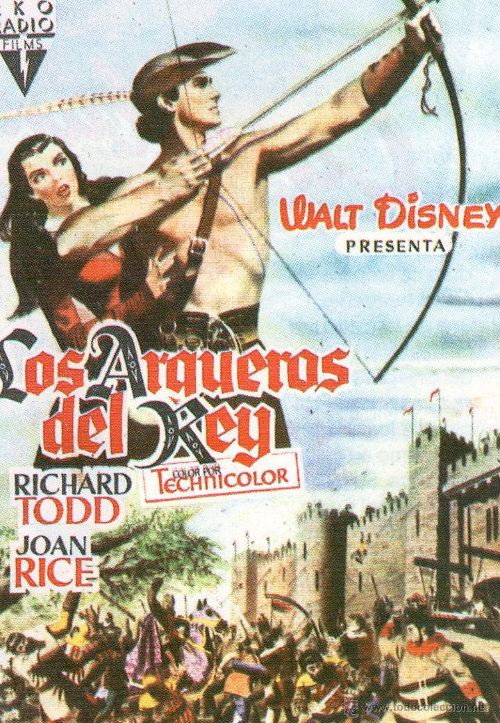 Kino: richard todd los arqueros del rey