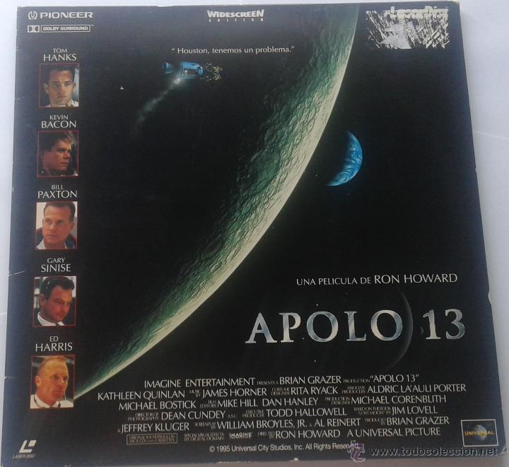 Cine: Apolo 13  Laser-disc - Foto 1