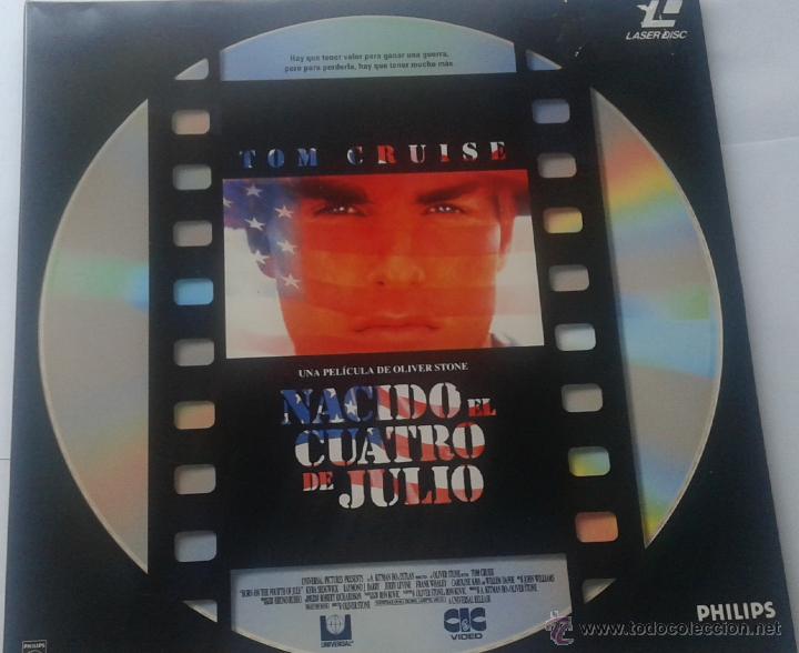 Cine: Nacido el 4 de Julio  Laser-disc - Foto 1