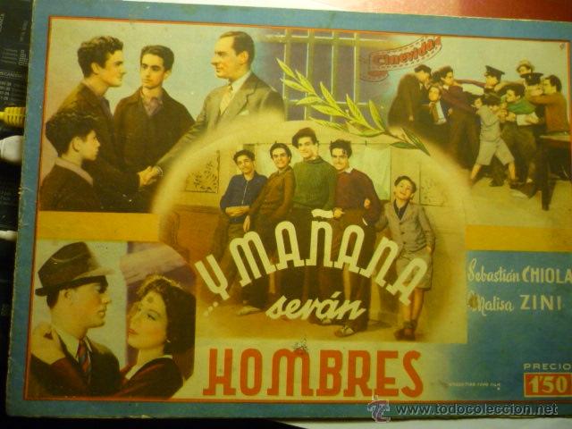 Cinema: REVISTA CINE ..Y MA&Ntilde;ANA SERAN HOMBRES- CINEVIDA BB