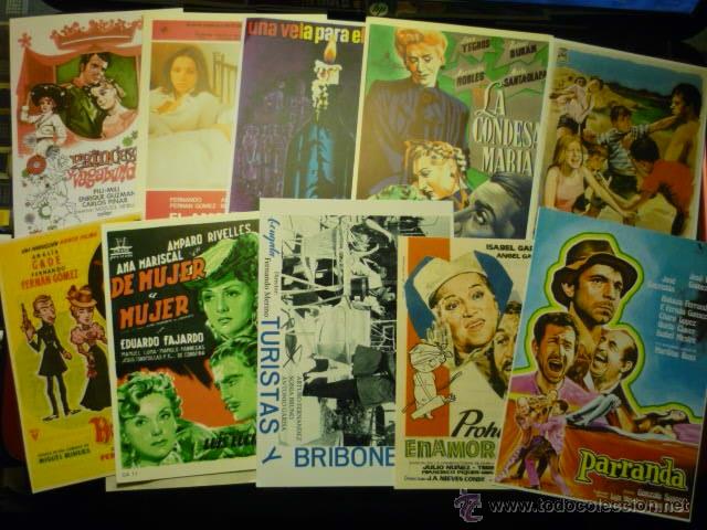 Kino: lote reproducciones papel y foto peliculas espa&ntilde;olas