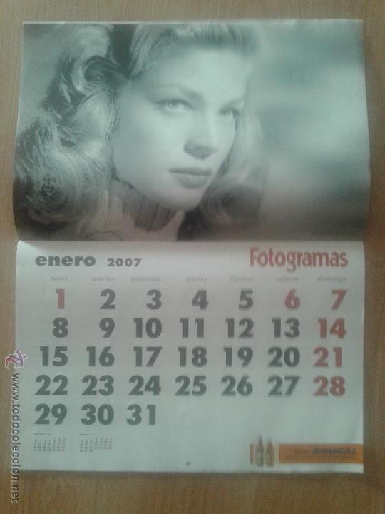Cinema: CALENDARIO FOTOGRAMAS