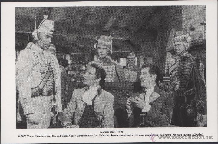 Cinema: C3-24-8 CINE - TURNER ENTERTAINMENT CO. AND WERNER BROS SCARAMOUCHE  (por STEWART  GRANGER) 1952) Fo