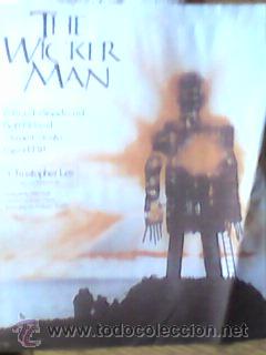 Kino: 1973 - The Wicker man - El hombre de mimbre . L&aacute;mina en papel 25,30 por 20 cms