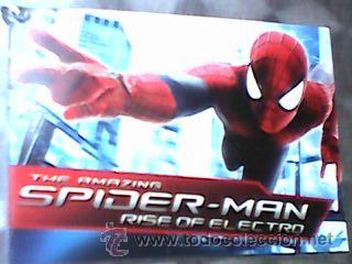 Kino: Curioso mini folleto camisetas The amazing Spiderman 2 (2014)