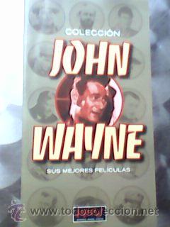 Kino: Cat&aacute;logo folleto desplegable coleccion john Wayne - manga 1999 -