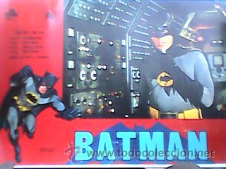 Cinema: David Morton - mis l&aacute;mina&acute;s pop - serie Superh&eacute;roes 60&acute;s - batman 1 (1966) - Cartulina A3