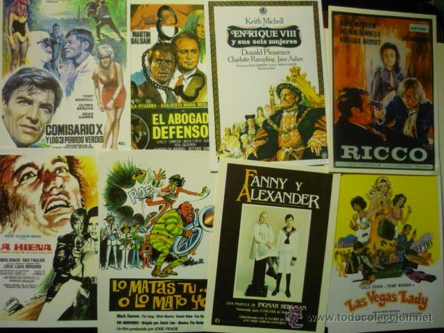 Kino: lote reproducciones peliculas diversas a&ntilde;os 70..80..