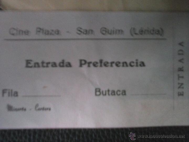 Kino: Entrada Cine Plaza San Guim
