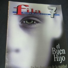 Cine: REVISTA FILA 7 Nº 6 ENERO 1994. REPORTAJES: ESTUDIOS CINECITTA, BERNARDO BERTOLUCCI, JOVEN INDIANA J