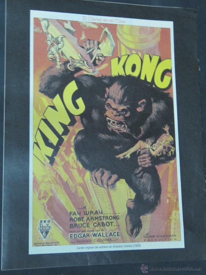 Cine: FASCICULO LA GRAN HISTORIA DEL CINE DE TERENCI MOIX. CAP 57 CARTEL: KING KONG