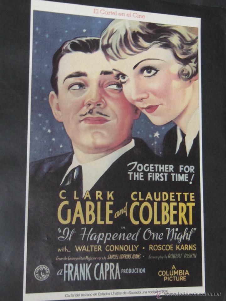 Kino: FASCICULO LA GRAN HISTORIA DEL CINE DE TERENCI MOIX. CAP 51 CARTEL: SUCEDIO UNA NOCHE