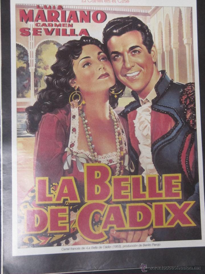 Kino: FASCICULO LA GRAN HISTORIA DEL CINE DE TERENCI MOIX. CAP 60 CARTEL: LA BELLA DE CADIZ