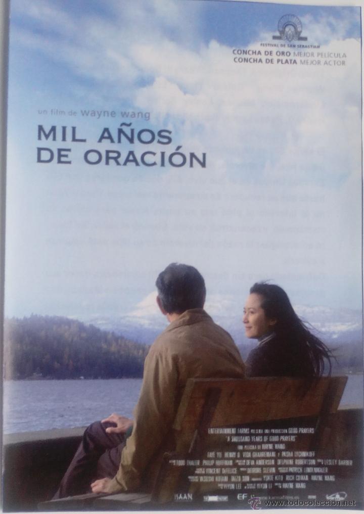 Kino: Folleto de Mano. Pel&iacute;cula Mil a&ntilde;os de oraci&oacute;n. Faye Yu. Passa Lyncnikoff. Vida Ghahremani