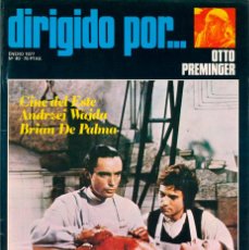 Cine: DIRIGIDO POR - Nº 40 - 1977 - OTTO PREMINGER, CICLO BOGART, ANDRZEJ WAJDA, BRIAN DE PALMA. Lote 56089068