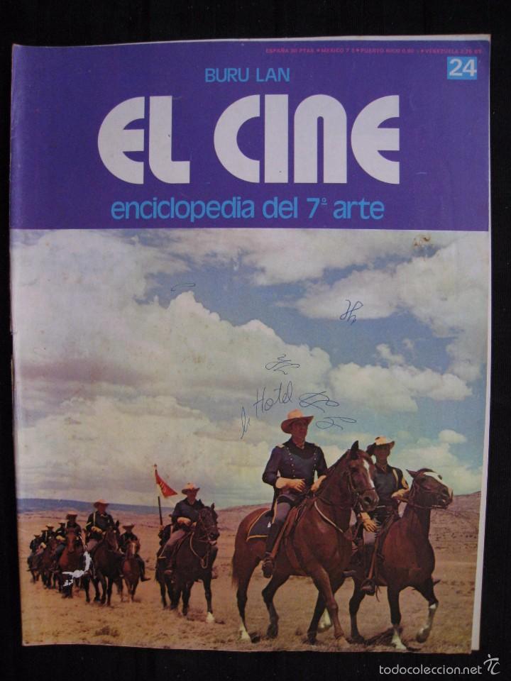 Kino: FASCICULO - EL CINE - N&ordm; 24 - ENCICLOPEDIA DEL 7&ordm; ARTE - EDICIONES BURU LAN.