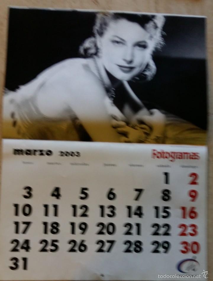 Cine: Calendario fotogramas 2003 45x59 cms - Foto 5