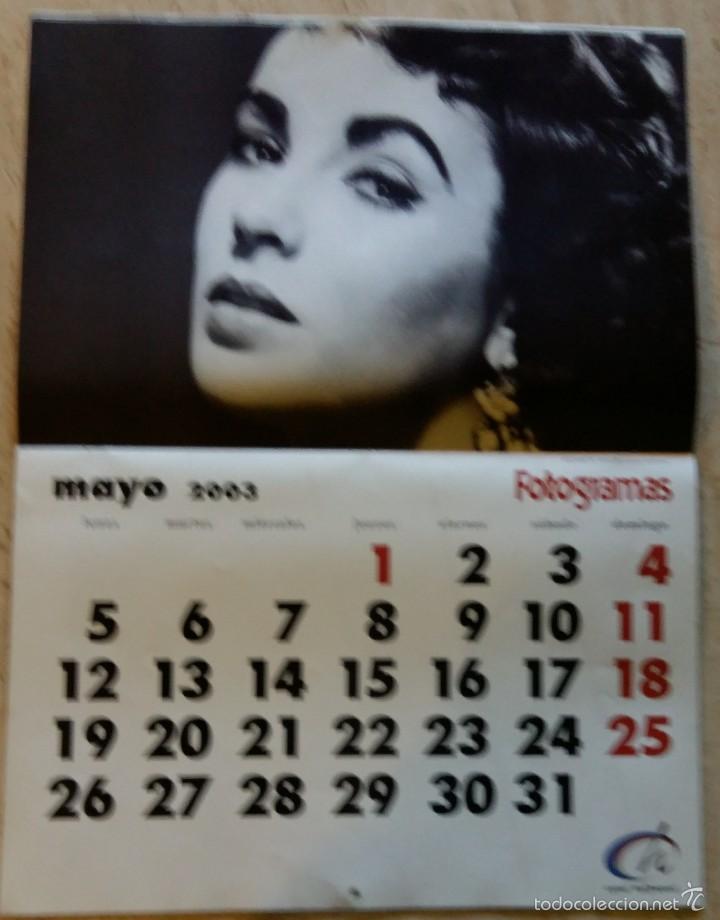 Cine: Calendario fotogramas 2003 45x59 cms - Foto 7