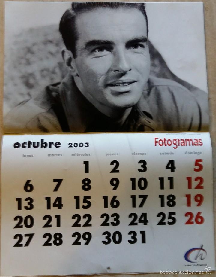Cine: Calendario fotogramas 2003 45x59 cms - Foto 12