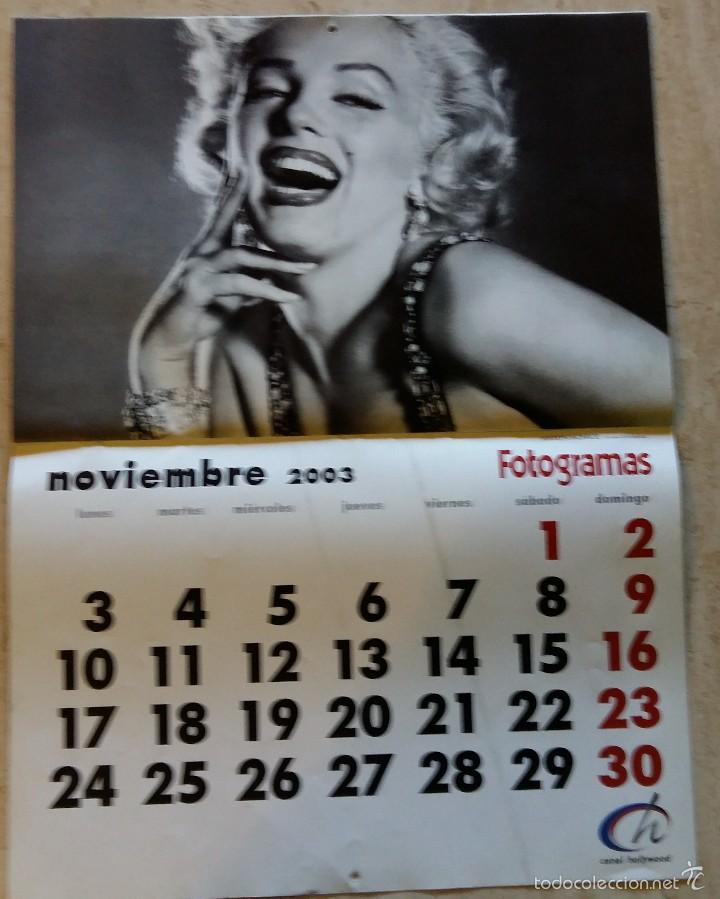 Cine: Calendario fotogramas 2003 45x59 cms - Foto 13
