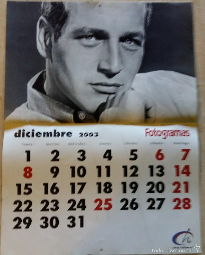 Cine: Calendario fotogramas 2003 45x59 cms - Foto 14