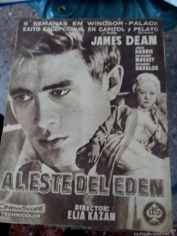 Cinema: Publicidad de prensa al este del eden