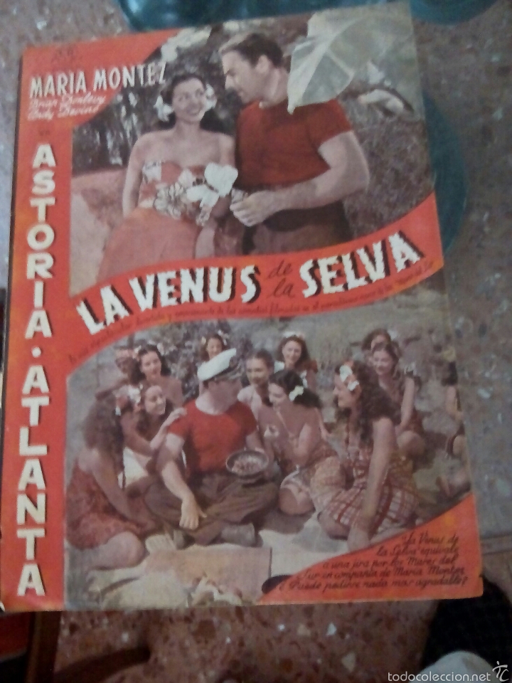 Cinema: Publicidad de prensa  la venus de la selva