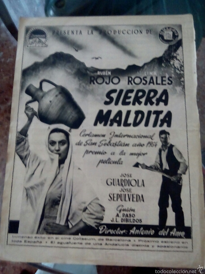 Cinema: Publicidad de prensa  sierra maldita