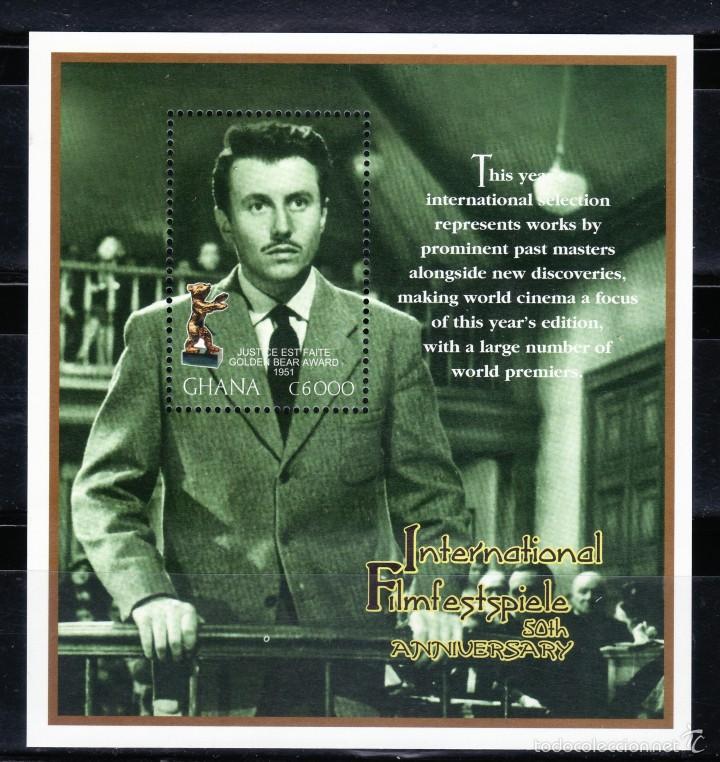 Cinema: SELLOS TEMA CINE. GHANA 2000 HB.OSO DE ORO BERLIN 1951