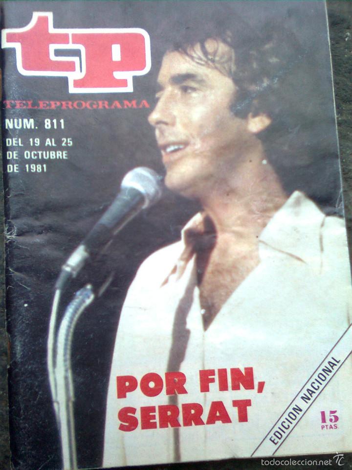 Cinema: TP - Teleprograma - n&ordm; 811 - Octubre 1981 - Por fin ... Serrat en TVE