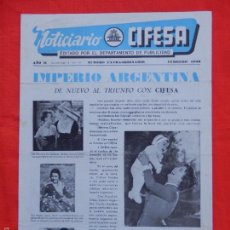Cine: NOTICIARIO CIFESA, IMPERIO ARGENTINA AMA ROSA,EXTRAORDINARIO AÑO II FEBRERO 1960. Lote 57129825