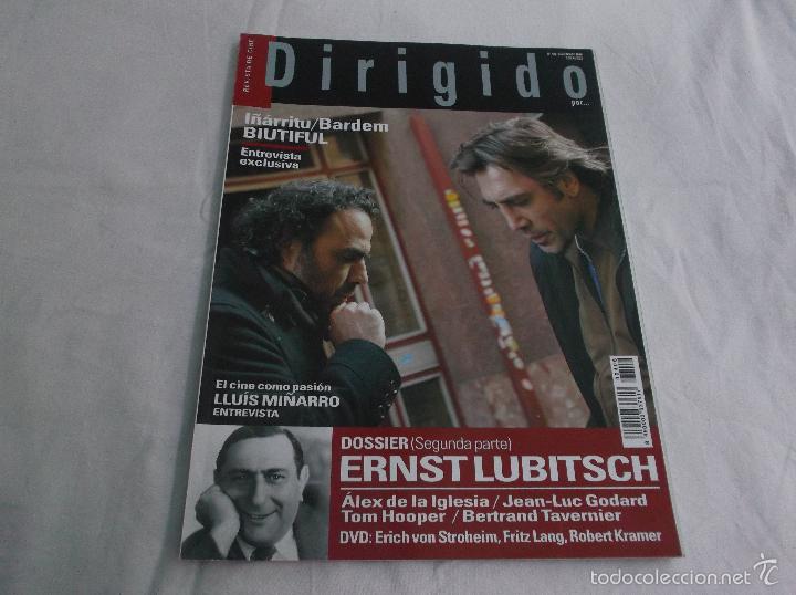 Cinema: DIRIGIDO POR... N&ordm; 406: ERNST LUBITSCH (2). LUIS MI&Ntilde;ARRO. I&Ntilde;ARRITU/ BARDEM, BIUTIFUL. ALEX DE LA IGL