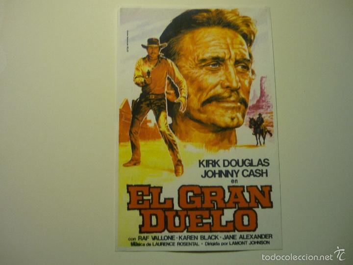 Cinema: REPROD.PAPEL EL GRAN DUELO -KIRK DOUGLAS