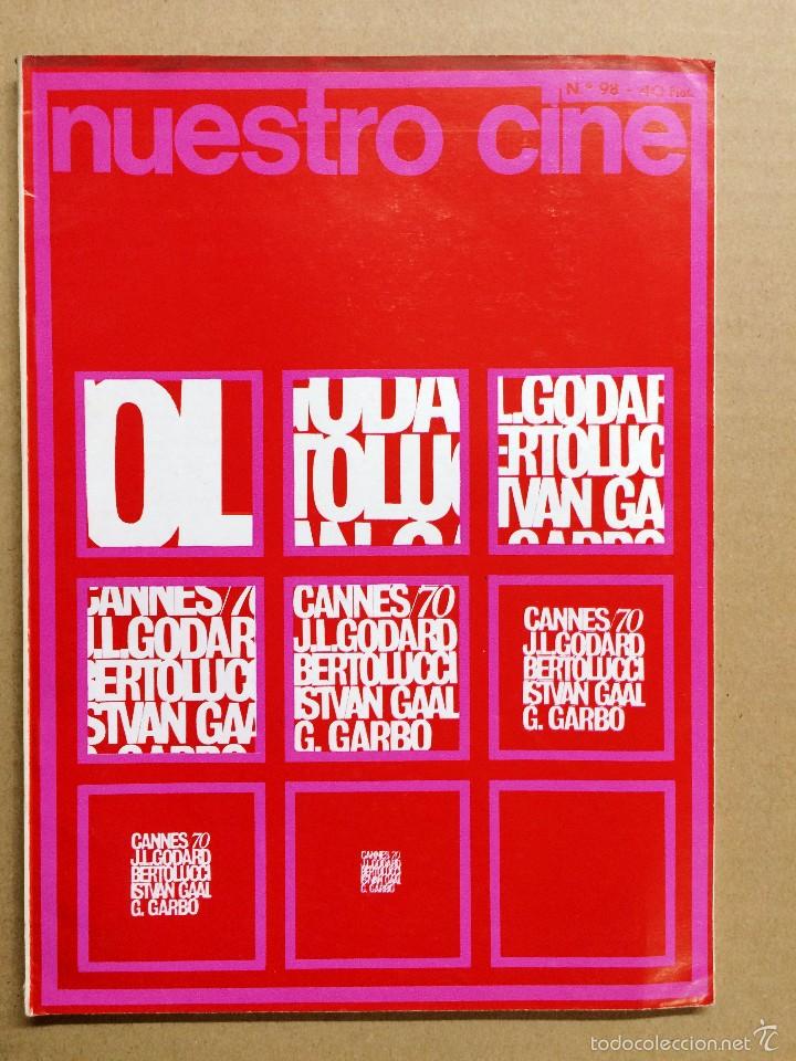 Cine: NUESTRO CINE N&ordm; 98, JUNIO 1970 - Foto 1