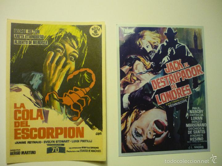 Kino: lote terror reproduc.papel y foto