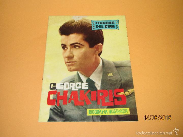 Cinema: Antigua BIOGRAFIA ILUSTRADA de GEORGE CHAKIRIS de Ediciones ESTE del A&ntilde;o 1964