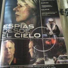 Cine: 'ESPÍAS DESDE EL CIELO', CON HELEN MIRREN. PUBLICIDAD EN PRENSA. NUEVO.. Lote 57789593