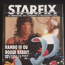Cine: REVISTA DE CINE CIENCIA FICCION STARFIX Nº 65 1988 RAMBIO III ROGER RABBIT