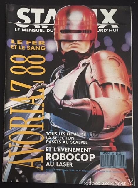 Kino: revista de cine ciencia ficcion starfix n&ordm; 56 1988 robocop