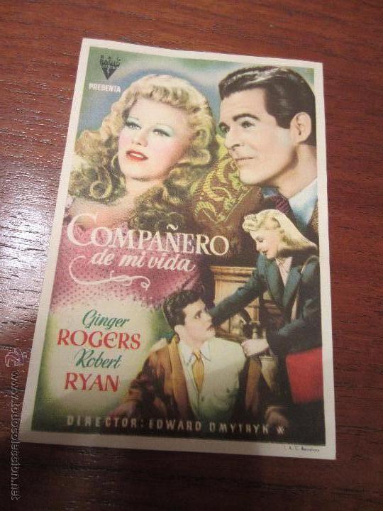 Cine: programa compa&ntilde;ero de mi vida- ginger rogers- - Foto 1