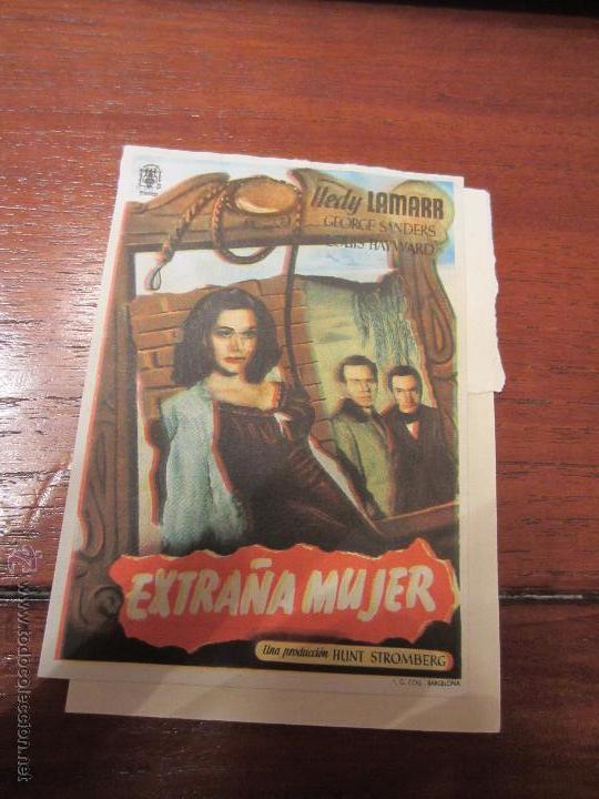 Cine: Extra&ntilde;a mujer - Foto 1
