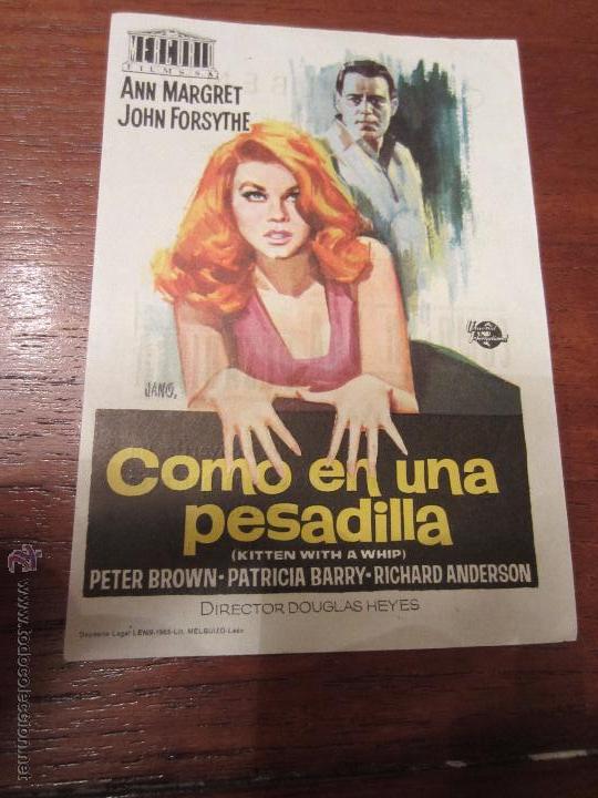 Kino: COMO EN UNA PESADILLA ANN-MARGRET