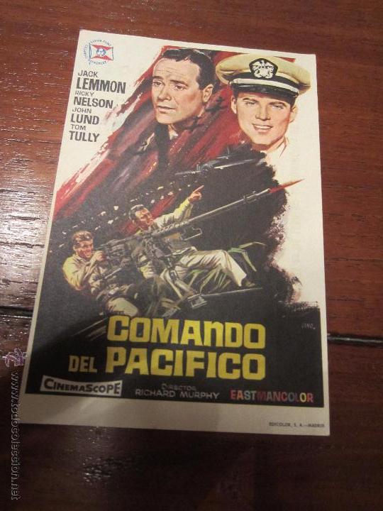 Cine: COMANDO DEL PACIFICO JACK LEMMON RICKY NELSON - Foto 1