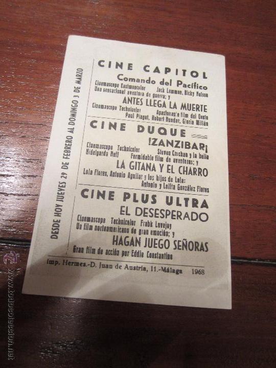 Cine: COMANDO DEL PACIFICO JACK LEMMON RICKY NELSON - Foto 2
