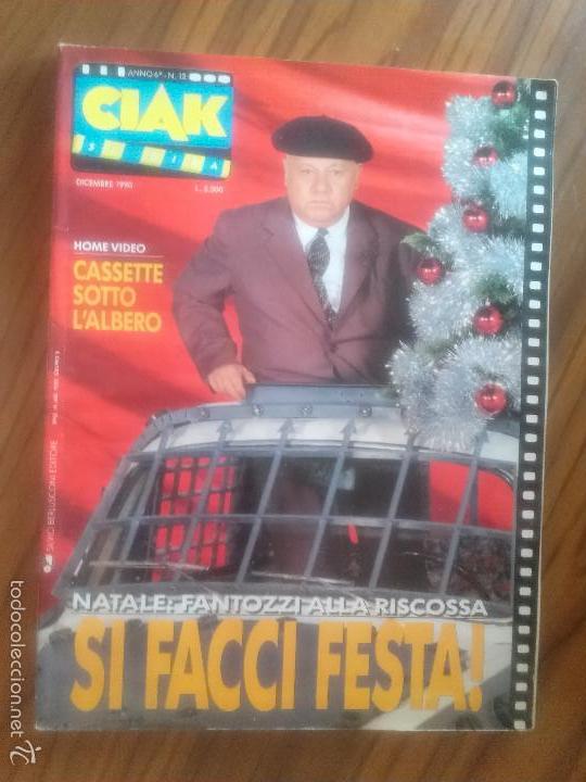 Cin&eacute;ma: CLAK 6. DICIEMBRE DE 1990. REVISTA DE CINE ITALIANA. EN ITALIANO. BUEN ESTADO. TOMO. RARA.