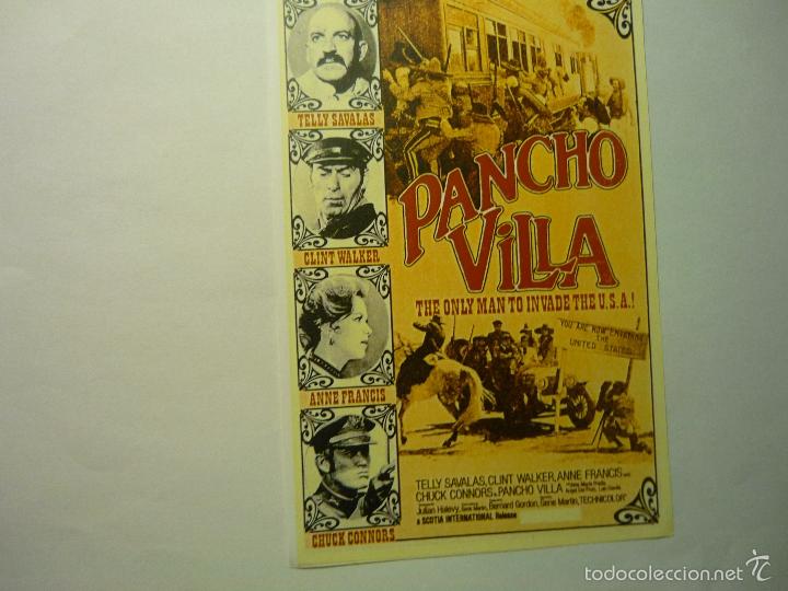 Cinema: REPRODUCC.CARTEL PANCHO VILLA - TELLY SAVALAS