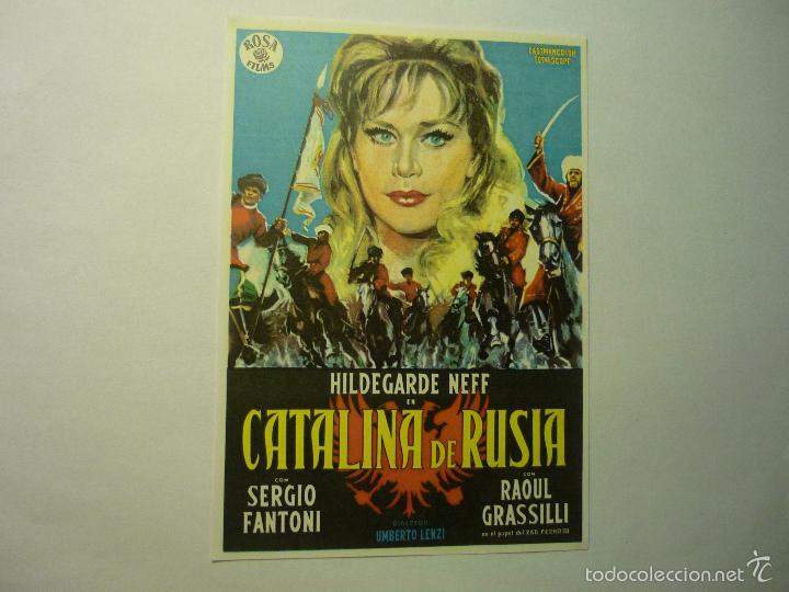 Cinema: REPRODUCC. CARTEL CATALINA DE RUSIA - HILDEGARDE NEFF